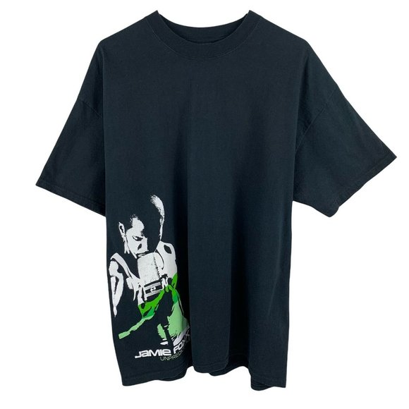 RARE Vintage Jamie Foxx Unpredictable Album Release Promo Rap T-Shirt Men XL - Picture 1 of 12
